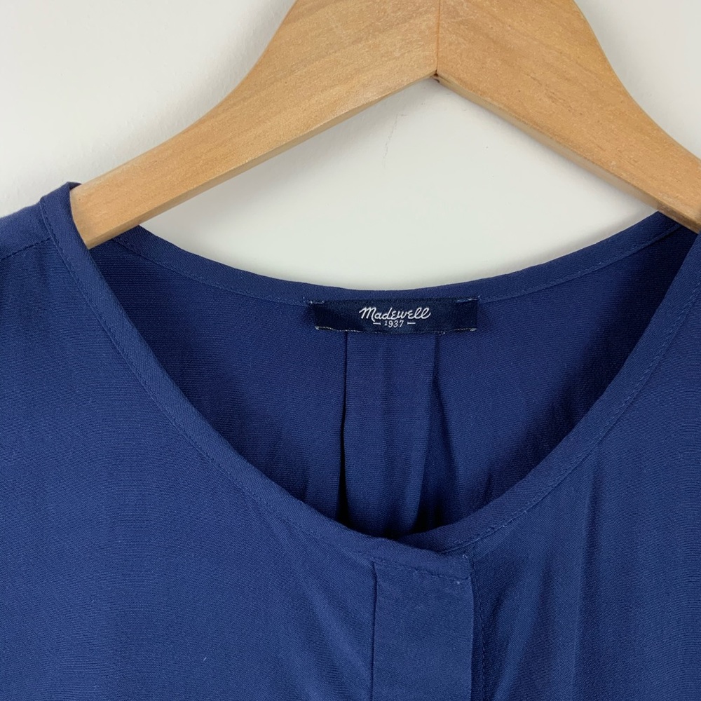 MADEWELL Navy Cargo Tunic Dress size Medium - Picture 5 of 12